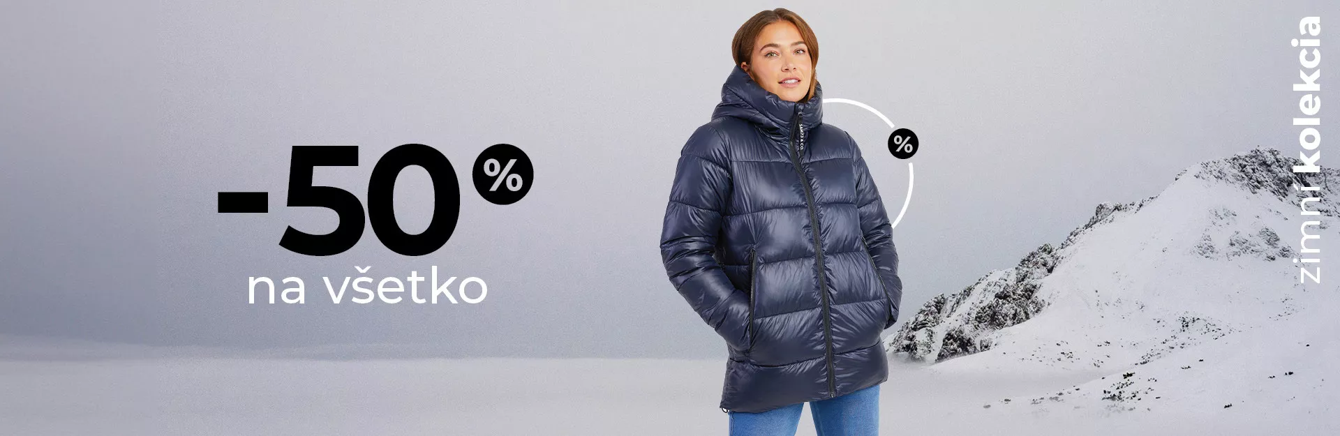 HLAVNÍ BANNER - 2/Sleva - 50 % na Všetko