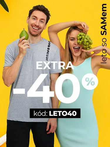 HLAVNÍ BANNER - 2/Léto se SAMem - EXTRA - 40 %