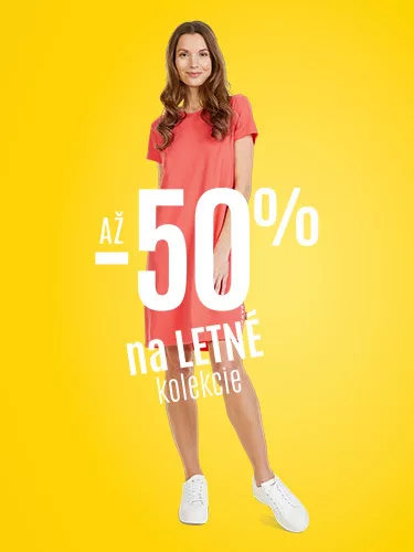 HLAVNÍ BANNER - 1/LETNÉ KOLEKCIE - 50 %