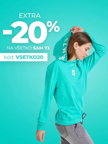 HLAVNÍ BANNER - 1/DODATOČNÁ ZĽAVA 20 % NA VŠETKO