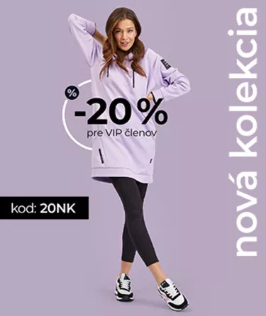 HLAVNÍ BANNER - 2/Nová kolekcia - 20 % VIP