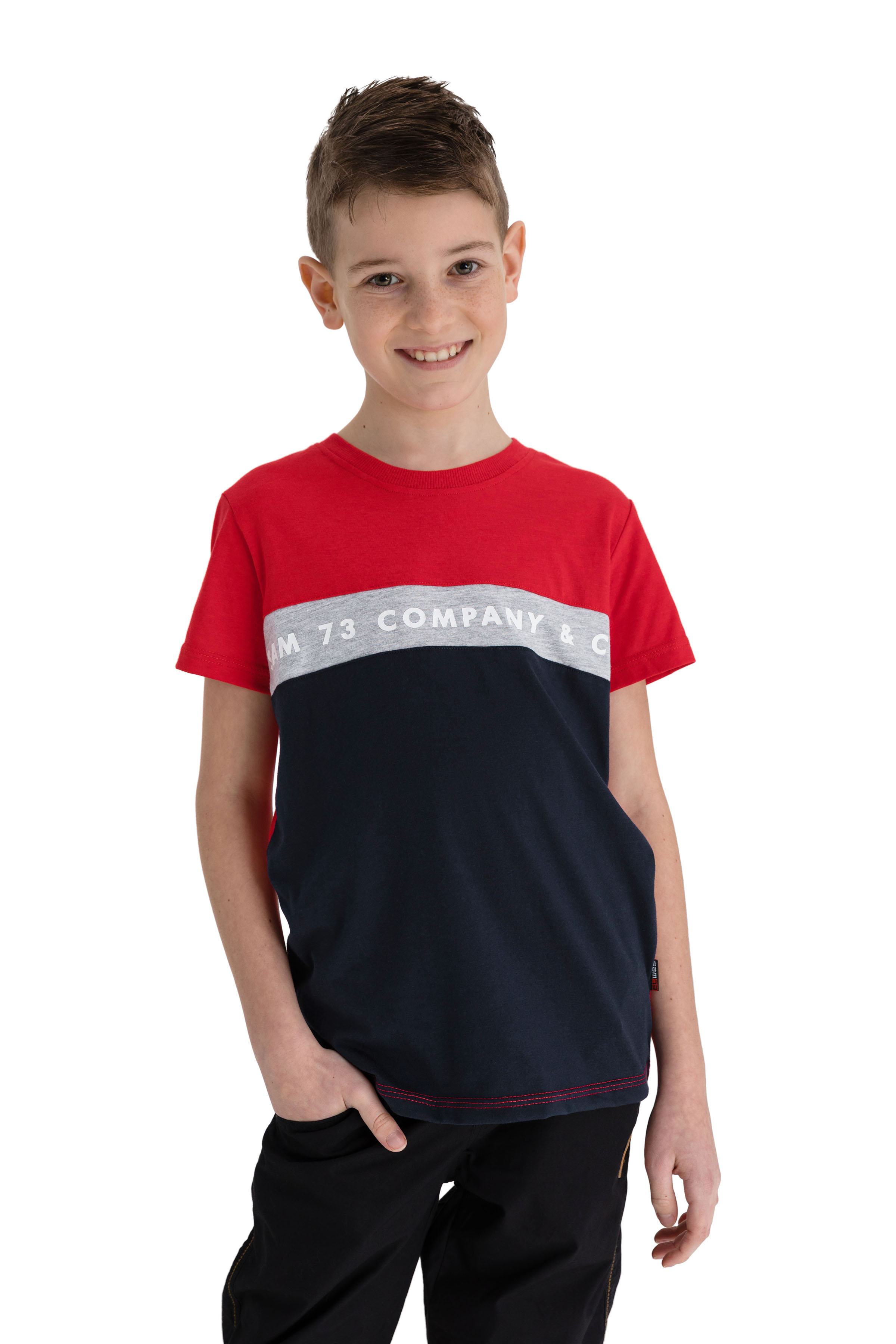Chlapecké triko s krátkým rukávem TYLER Chlapecké triko s krátkým rukávem TYLER