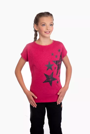 Dievčenské tričko s dlhým rukávom