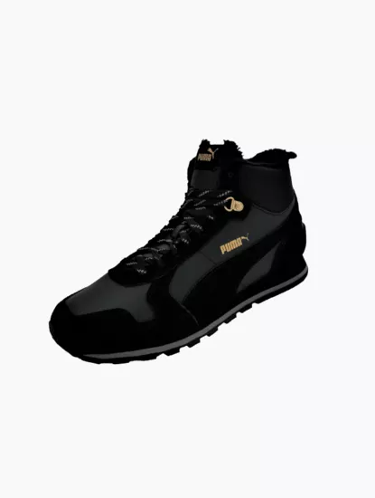 ST Runner Mid Fur Puma Black-QUIET SHADE