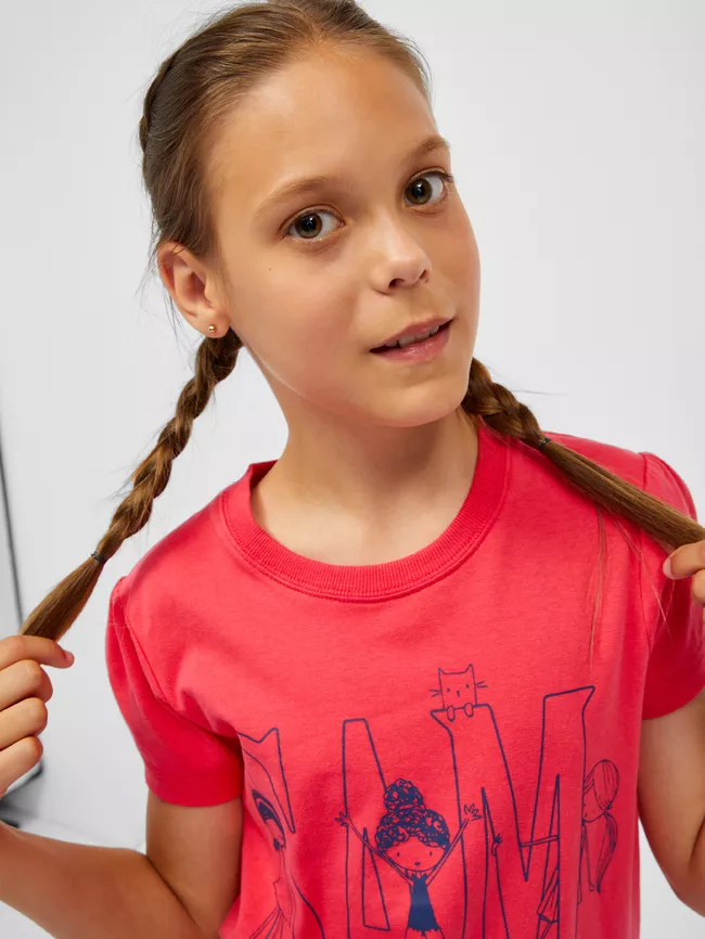 Dievčenské tričko  IELENIA (5)