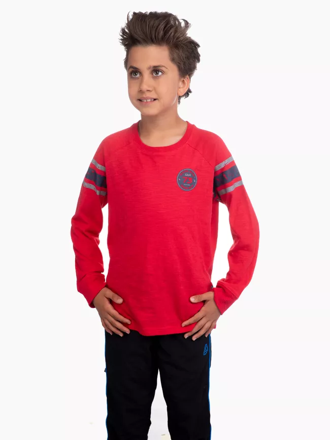 Chlapčenské tričko s dlhým rukávom (1)