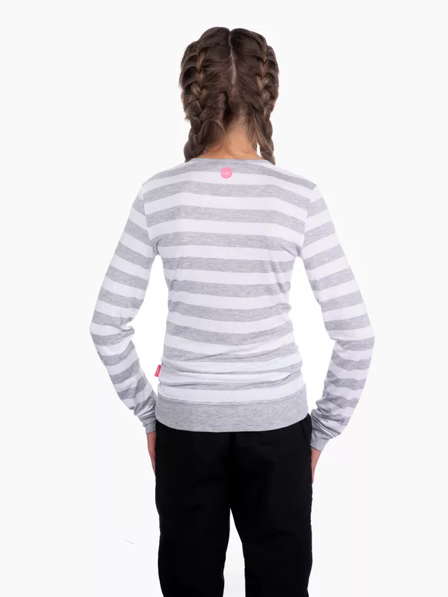 Dievčenské tričko s dlhým rukávom (2)