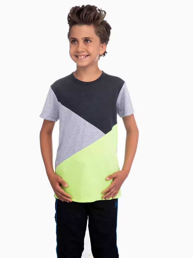Chlapčenské tričko s krátkym rukávom (1)