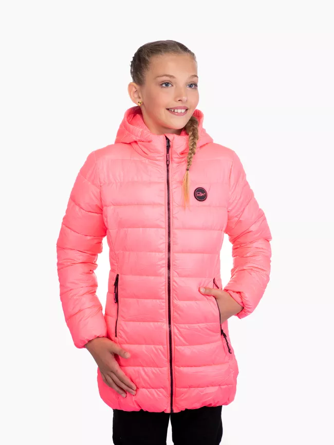 Dievčenské zimné kabát (3)