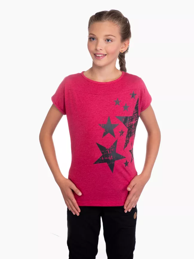 Dievčenské tričko s dlhým rukávom (3)