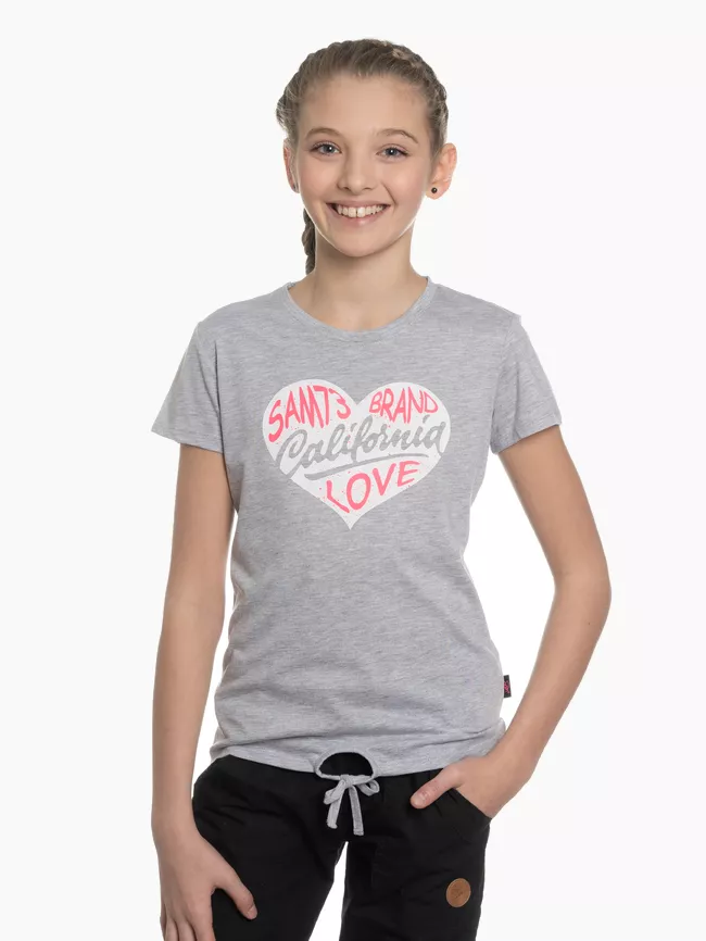 Dievčenské tričko s krátkym rukávom (1)