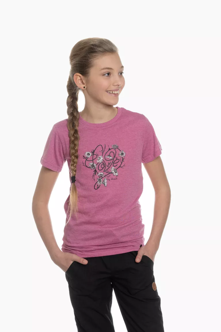 Dievčenské triko s krátkým rukávom (1)