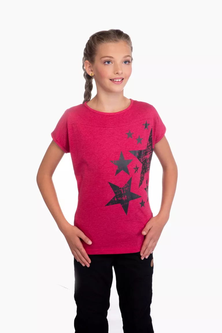 Dievčenské tričko s dlhým rukávom (1)