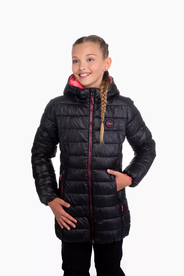 Dievčenské zimné kabát (1)
